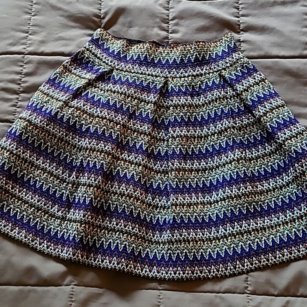 Abstract Summer Skirt